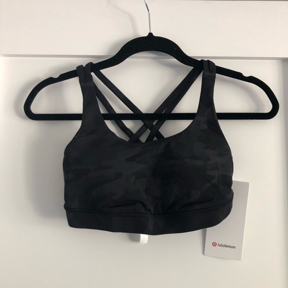 lululemon athletica Other - Lululemon Energy Bra - Black Camo